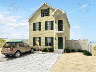 2 story prefabricated home