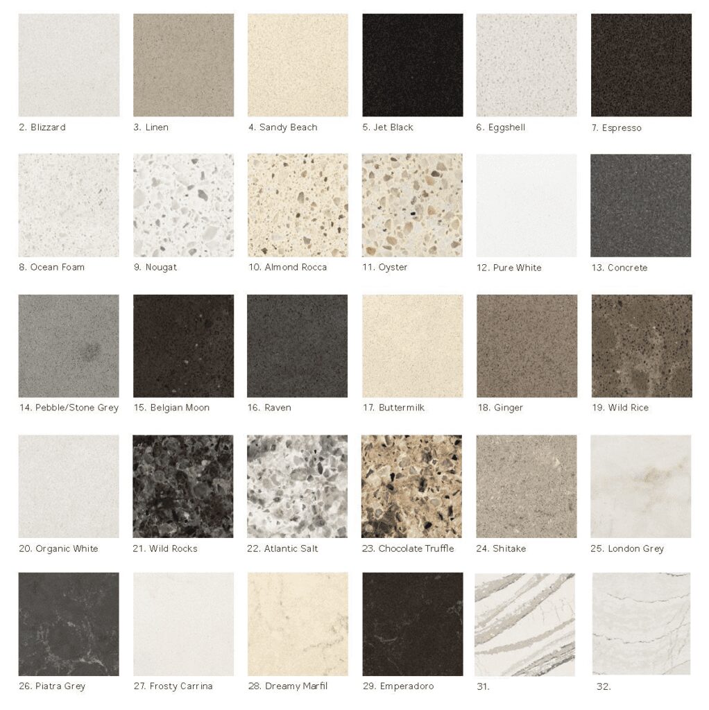 Quartz Countertop Options